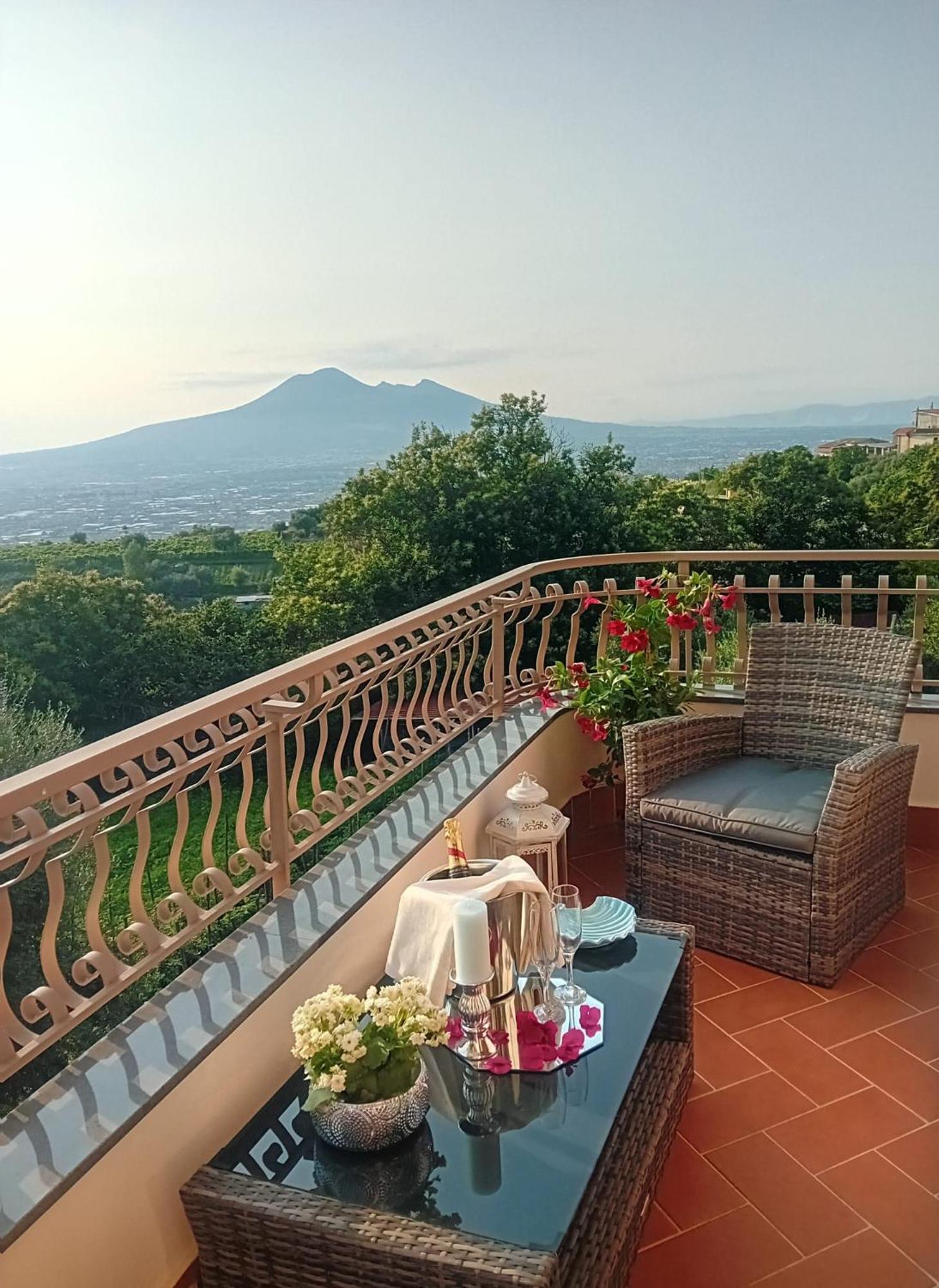 Casola di Napoli La Vigna Del Vento Bed & Breakfast エクステリア 写真
